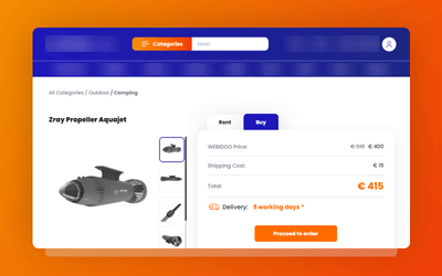 Built an advanced eCommerce store - reducing client’s overall cost by 40%